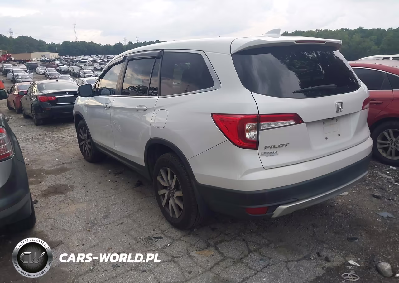 2020 Honda Pilot 2Wd Ex-L VIN:5FNYF5H55LB017896 - 3
