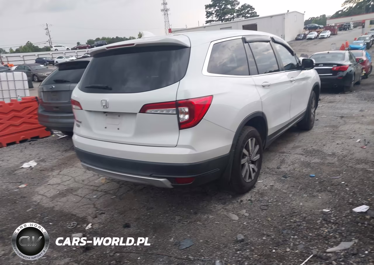 2020 Honda Pilot 2Wd Ex-L VIN:5FNYF5H55LB017896 - 4