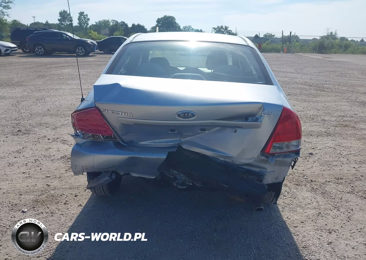 2007 Kia Spectra Ex VIN:KNAFE121275377494 - 16