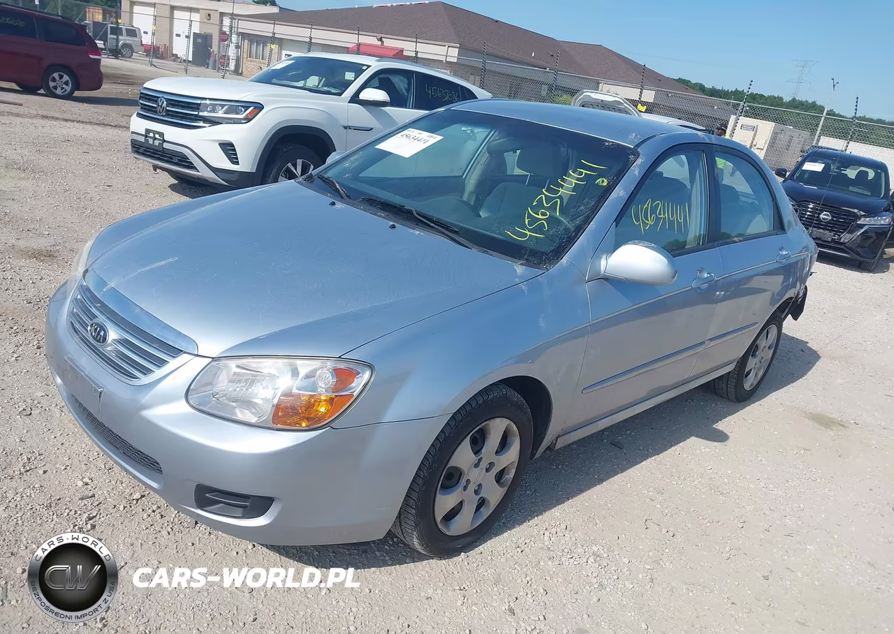 2007 Kia Spectra Ex VIN:KNAFE121275377494 - 2