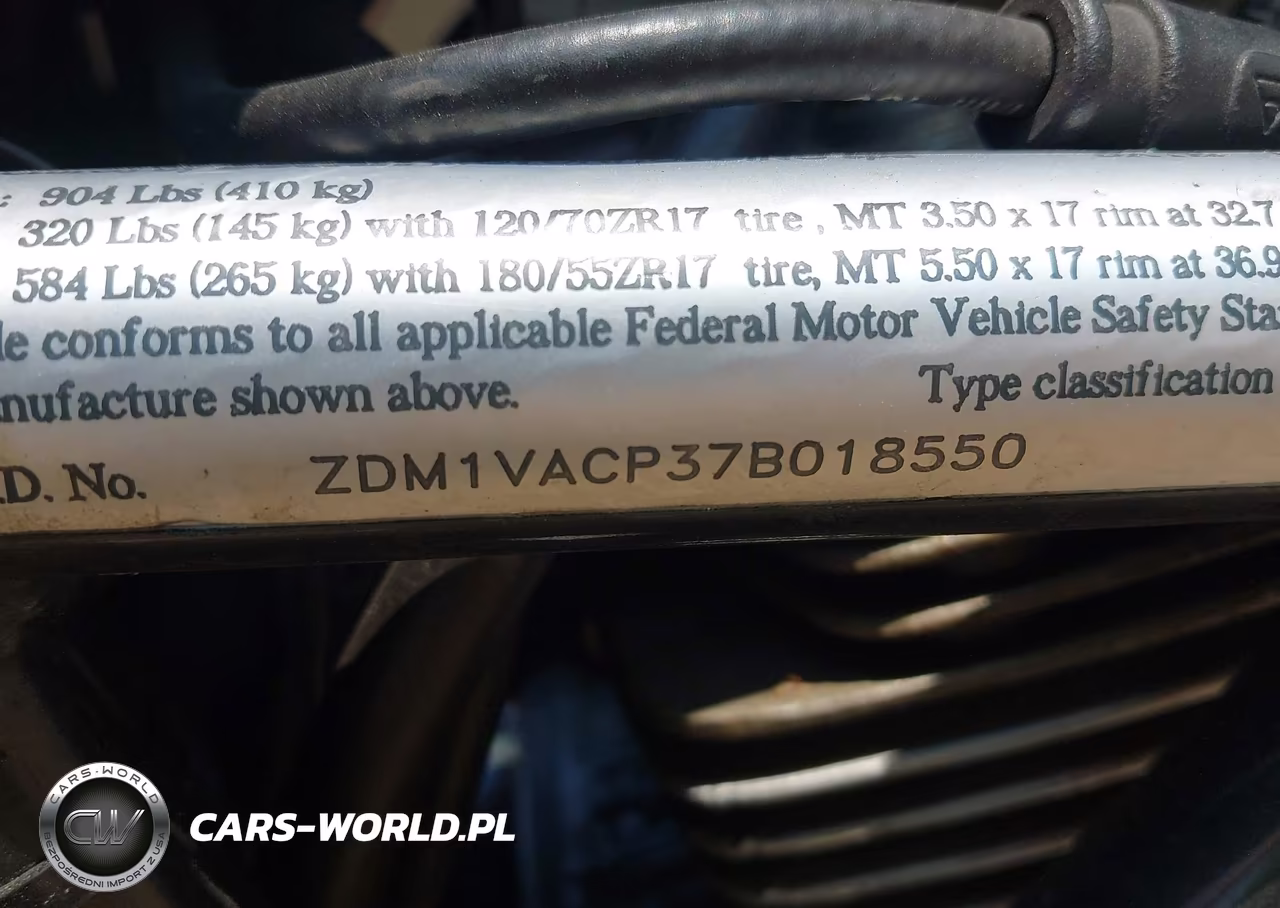 2007 Ducati Multistrada 1100 VIN:ZDM1VACP37B018550 - 10