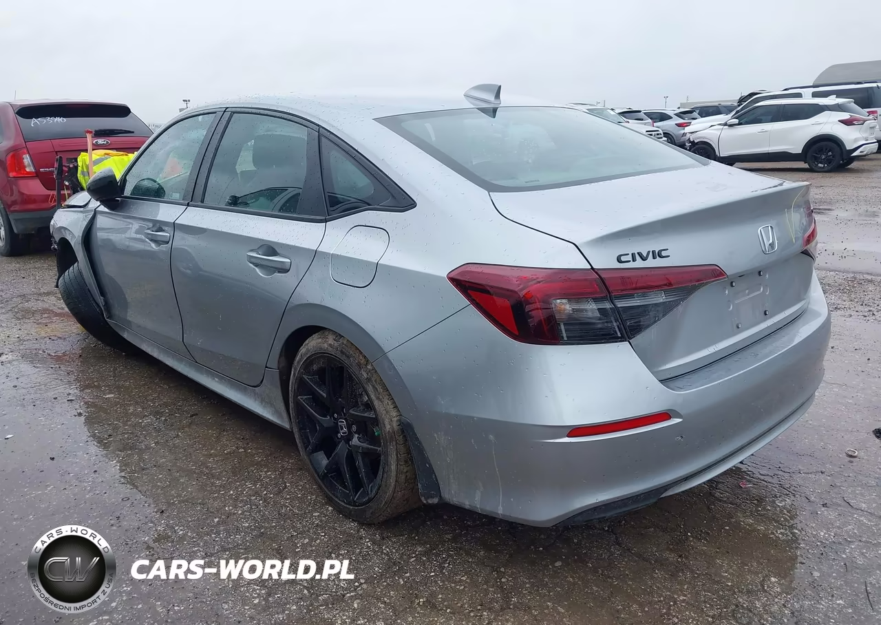 2026 Honda Civic Sport VIN:2HGFE2F55TH521629 - 3