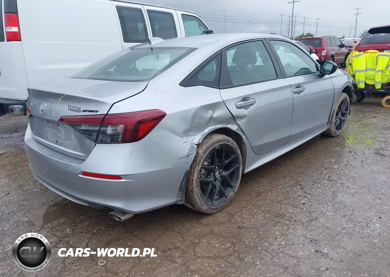 2026 Honda Civic Sport VIN:2HGFE2F55TH521629 - 4