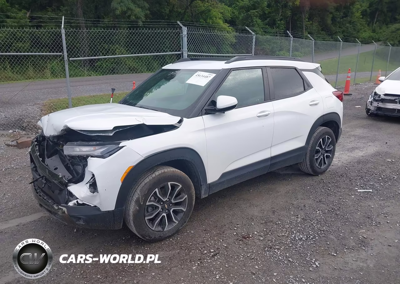 2021 Chevrolet Trailblazer Awd Activ VIN:KL79MSSL9MB111653 - 2