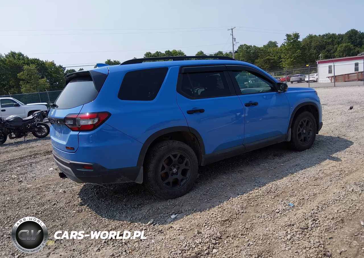 2025 Honda Pilot Trailsport VIN:5FNYG1H66SB150552 - 4