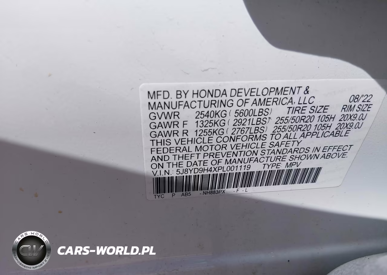 2023 Acura Mdx Technology Package VIN:5J8YD9H4XPL001119 - 9