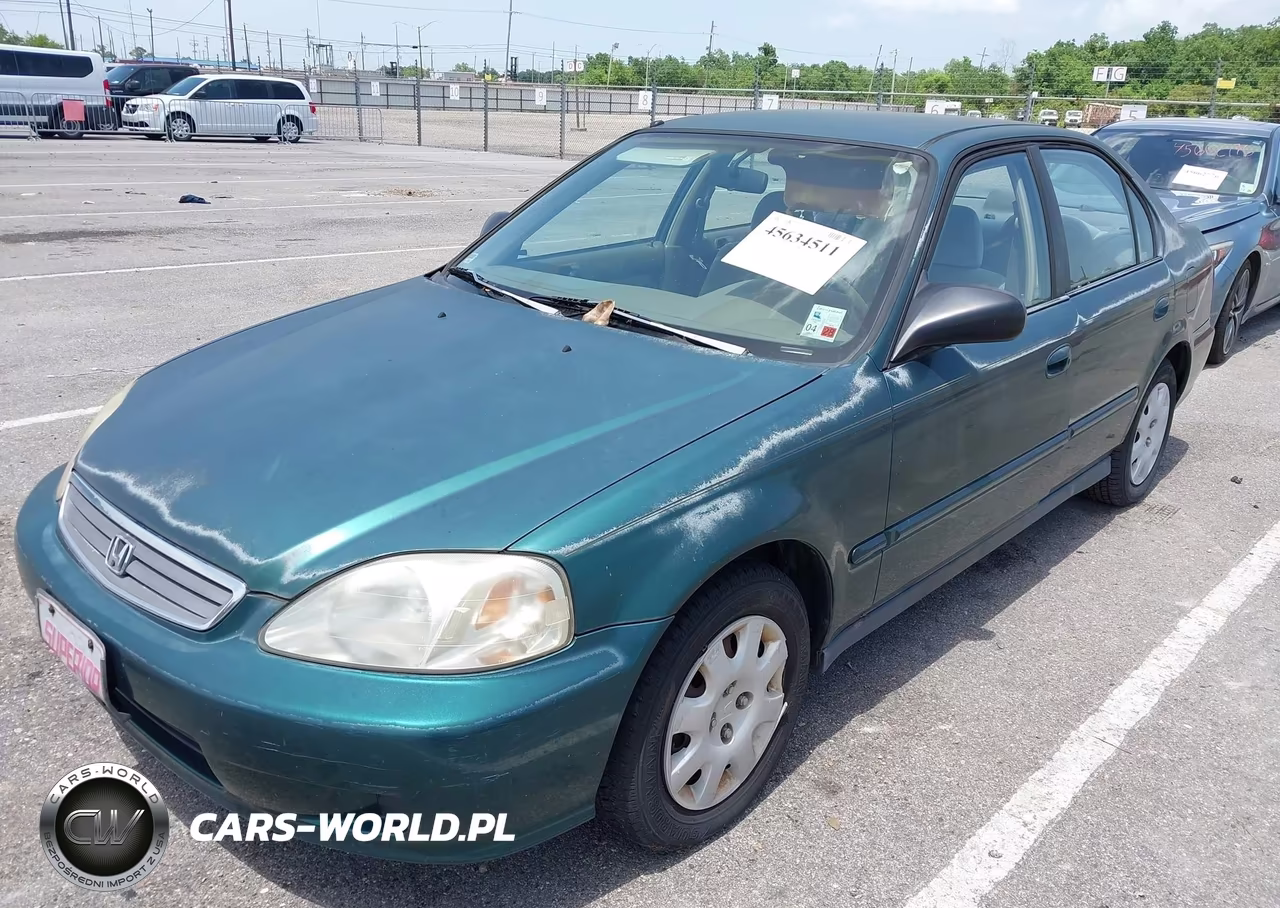 2000 Honda Civic Value Package VIN:2HGEJ6614YH580920 - 2