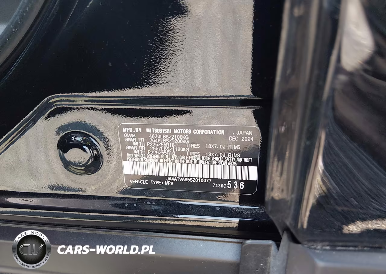 2025 Mitsubishi Eclipse Cross Le S-Awc VIN:JA4ATVAA5SZ010077 - 9
