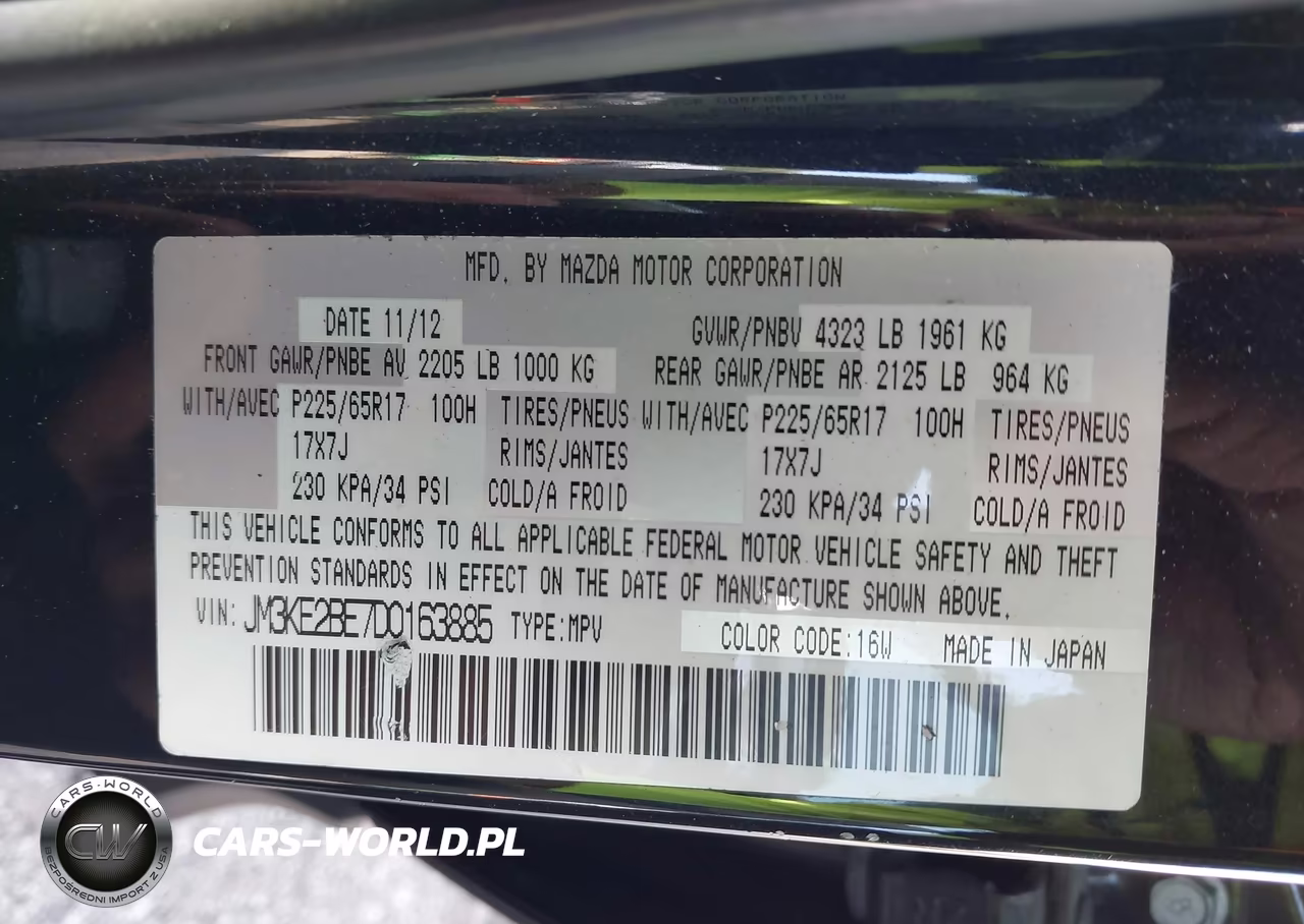 2013 Mazda Cx-5 Sport VIN:JM3KE2BE7D0163885 - 9