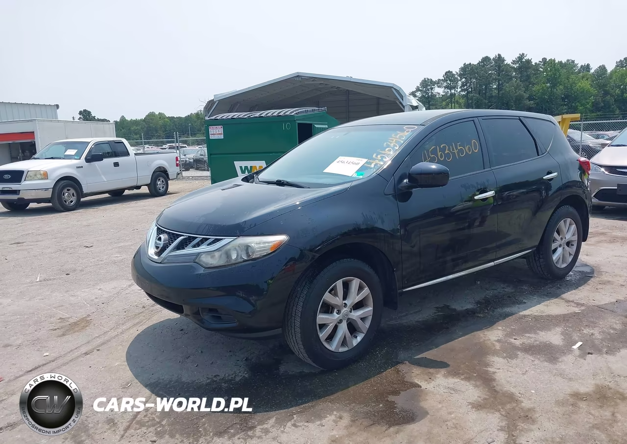 2012 Nissan Murano S VIN:JN8AZ1MU6CW114071 - 2