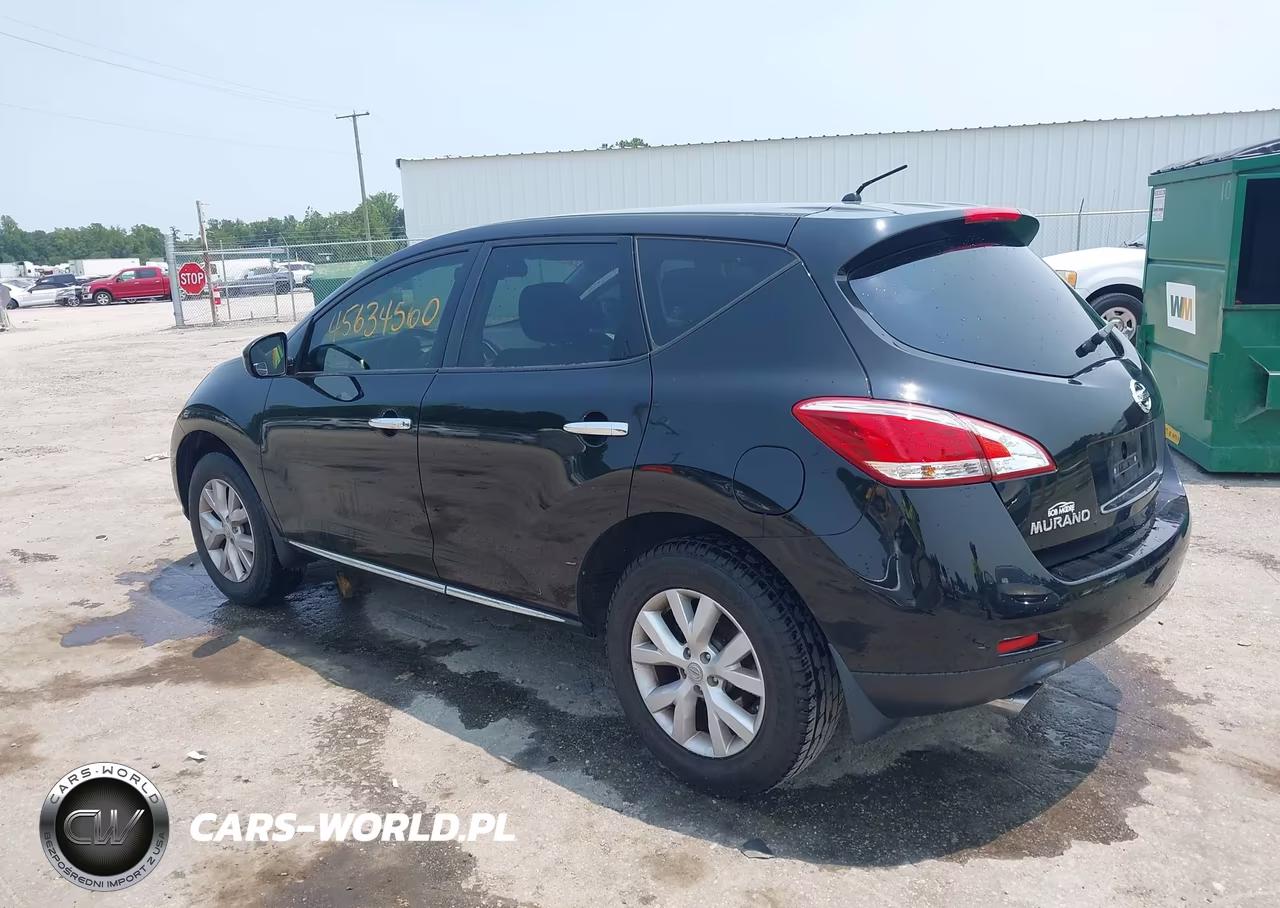 2012 Nissan Murano S VIN:JN8AZ1MU6CW114071 - 3