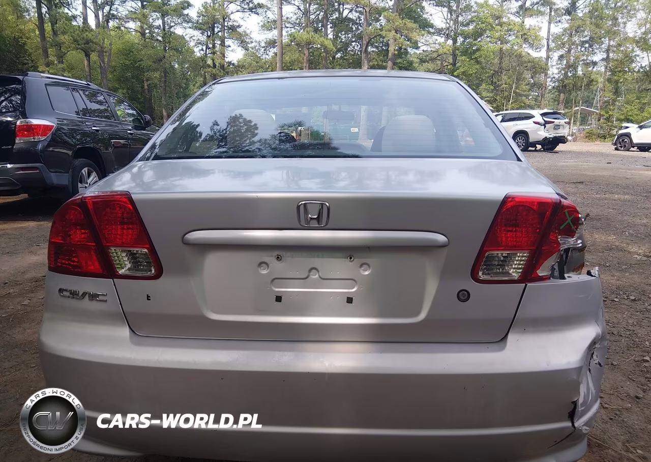 2005 Honda Civic Vp VIN:1HGES16445L007203 - 16