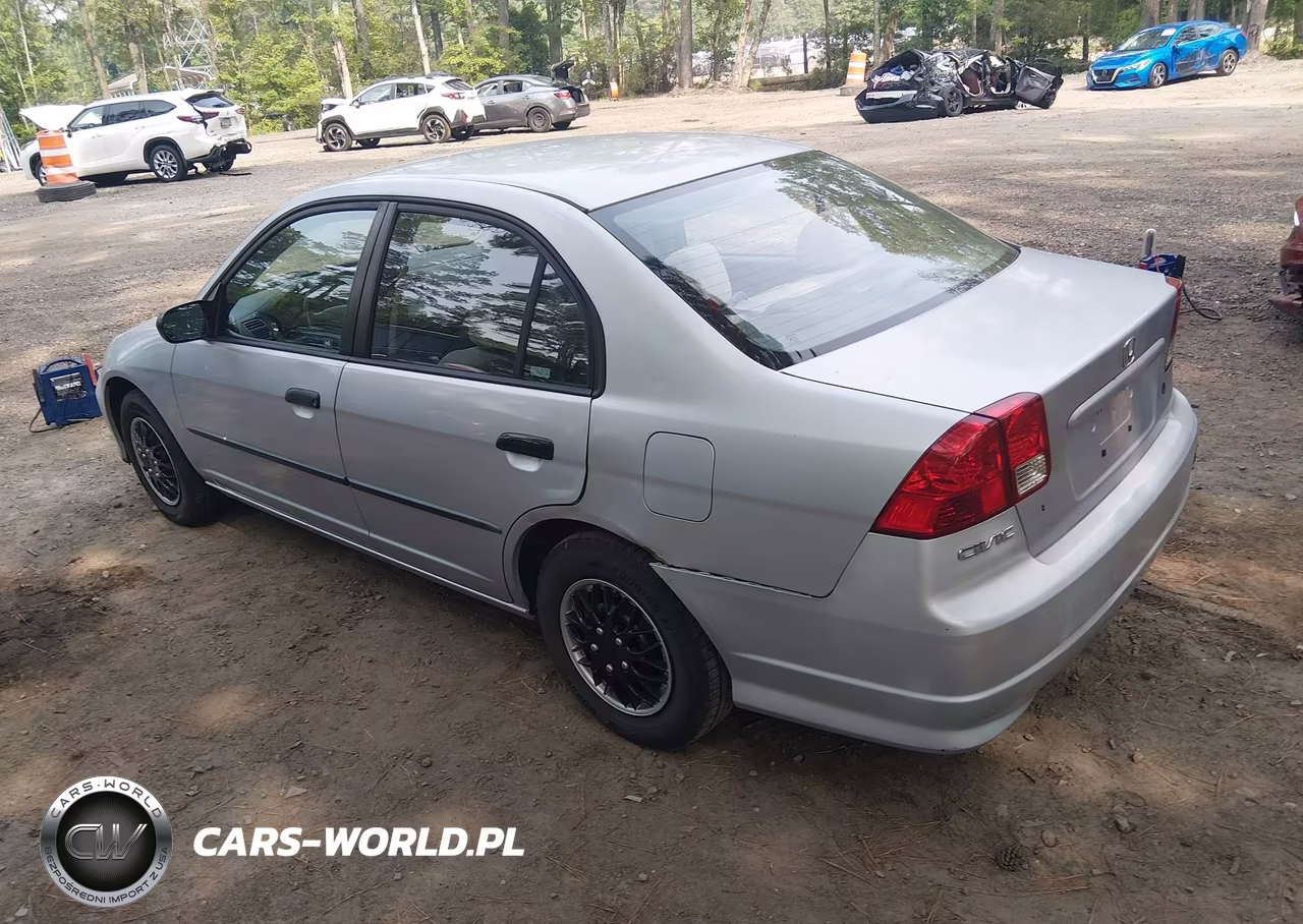 2005 Honda Civic Vp VIN:1HGES16445L007203 - 3