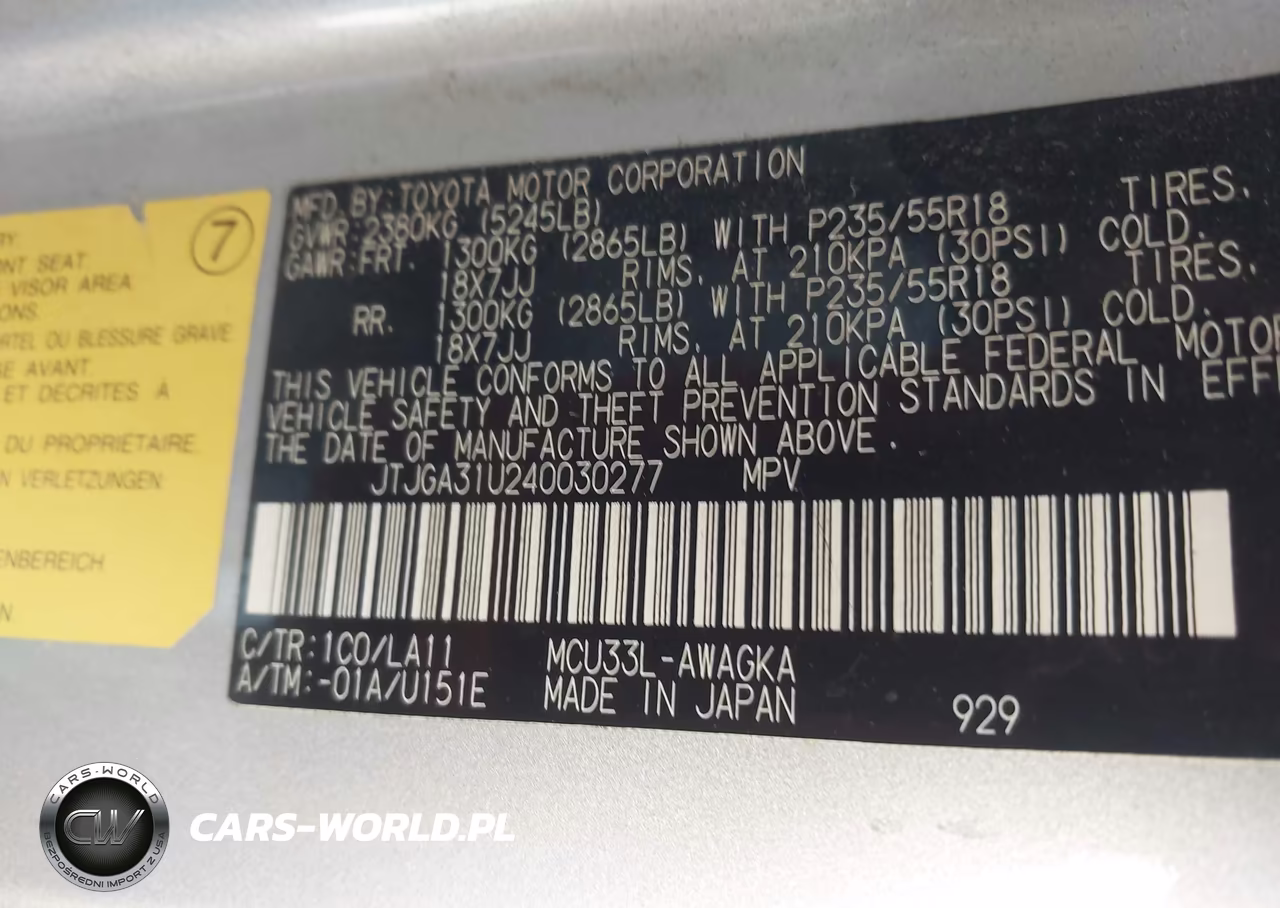 2004 Lexus Rx 330 VIN:JTJGA31U240030277 - 9