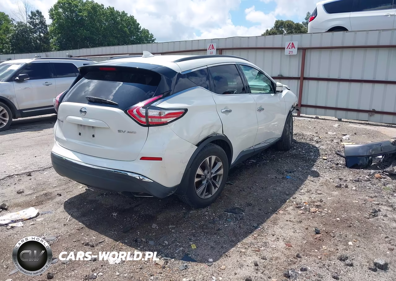 2016 Nissan Murano VIN:5N1AZ2MH7GN159547 - 4