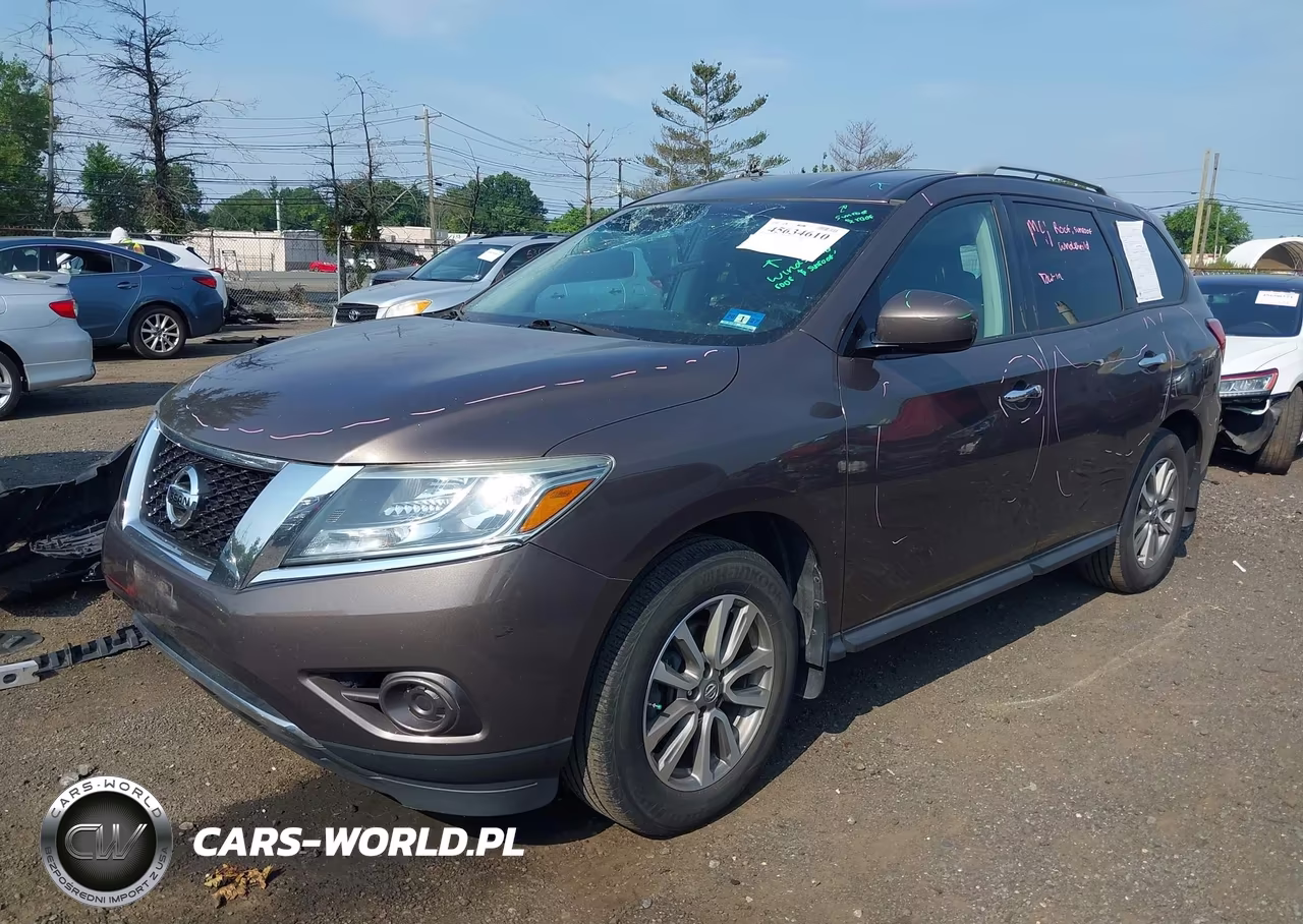 2016 Nissan Pathfinder S VIN:5N1AR2MMXGC641552 - 2