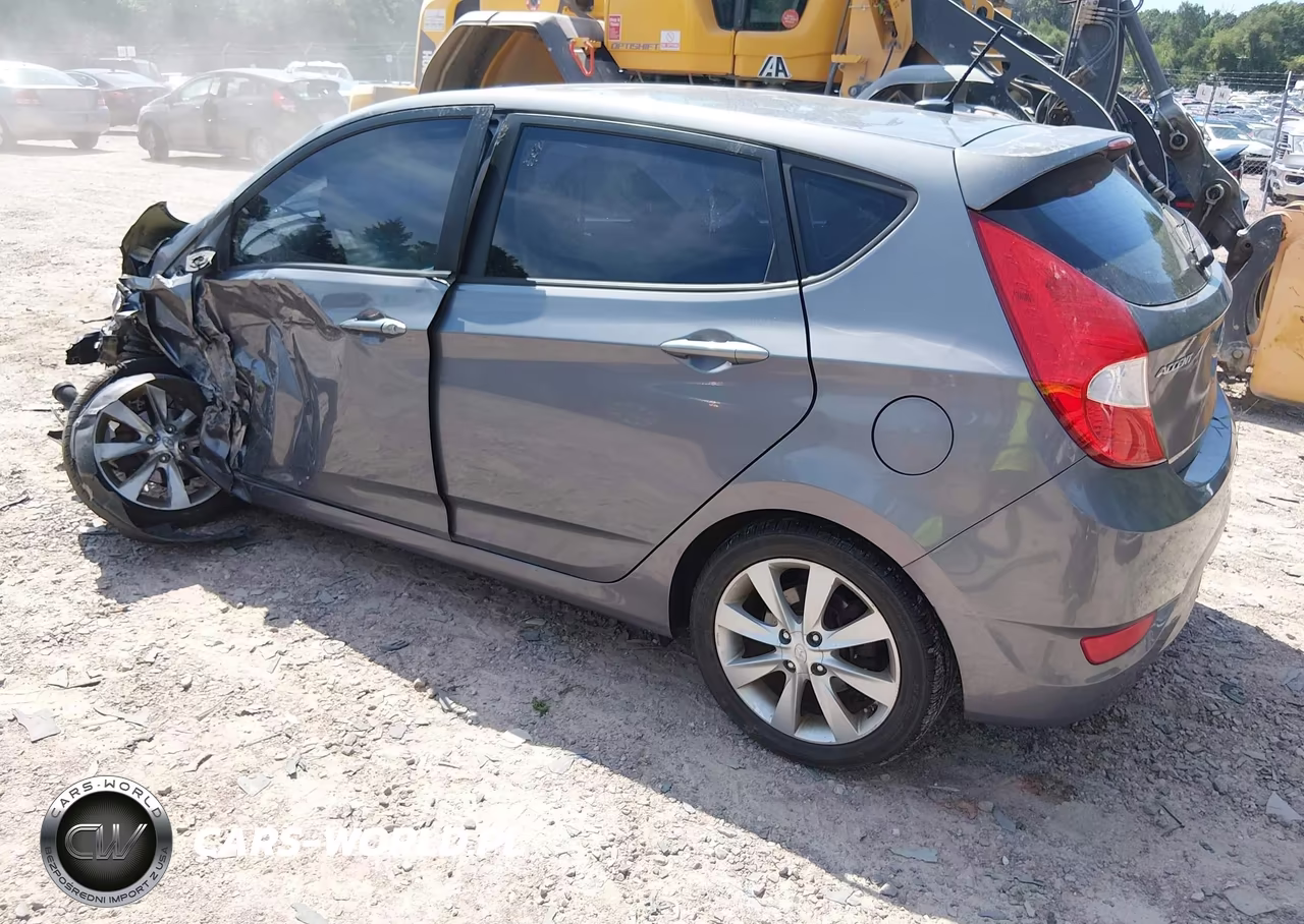 2014 Hyundai Accent Se VIN:KMHCU5AE0EU172260 - 3