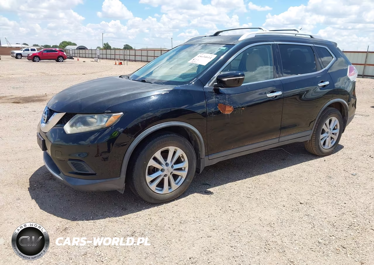 2015 Nissan Rogue Sv VIN:KNMAT2MT1FP548617 - 2