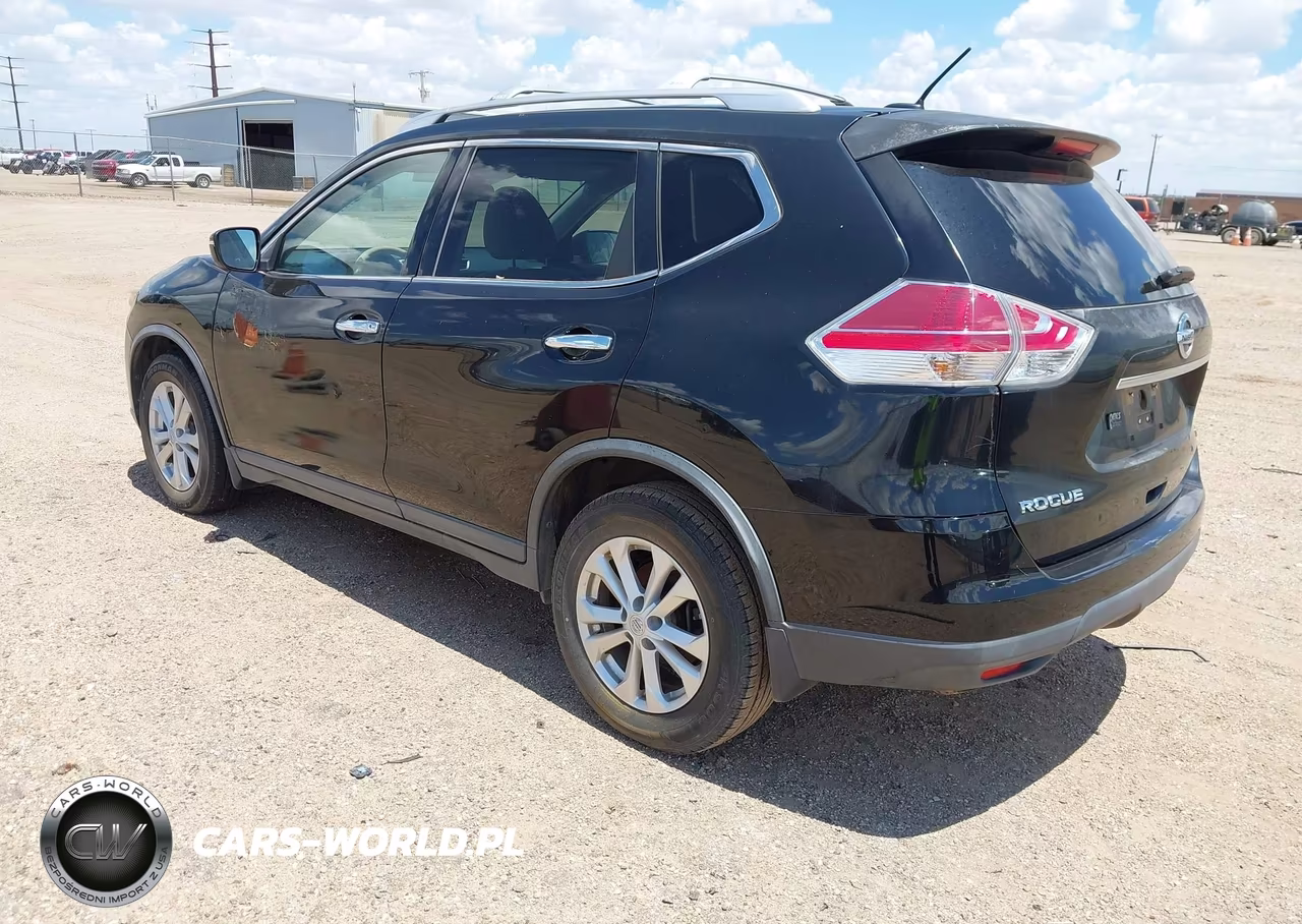 2015 Nissan Rogue Sv VIN:KNMAT2MT1FP548617 - 3