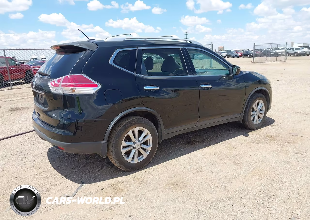 2015 Nissan Rogue Sv VIN:KNMAT2MT1FP548617 - 4