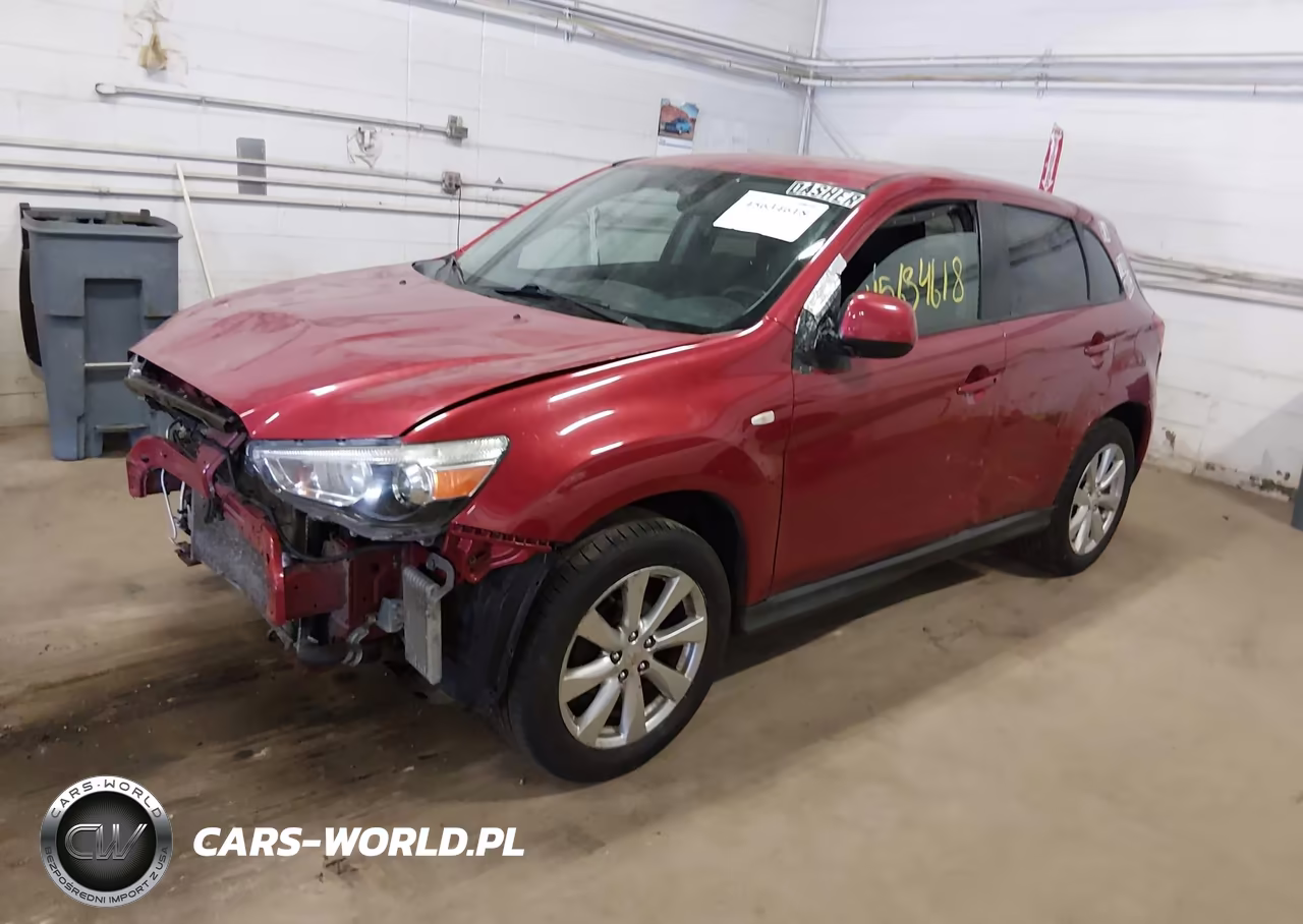 2015 Mitsubishi Outlander Sport Es VIN:4A4AP3AU2FE048848 - 2