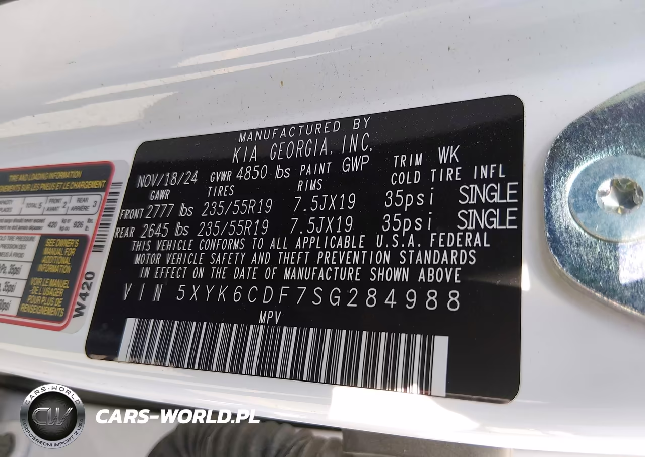 2025 Kia Sportage X-Line VIN:5XYK6CDF7SG284988 - 9