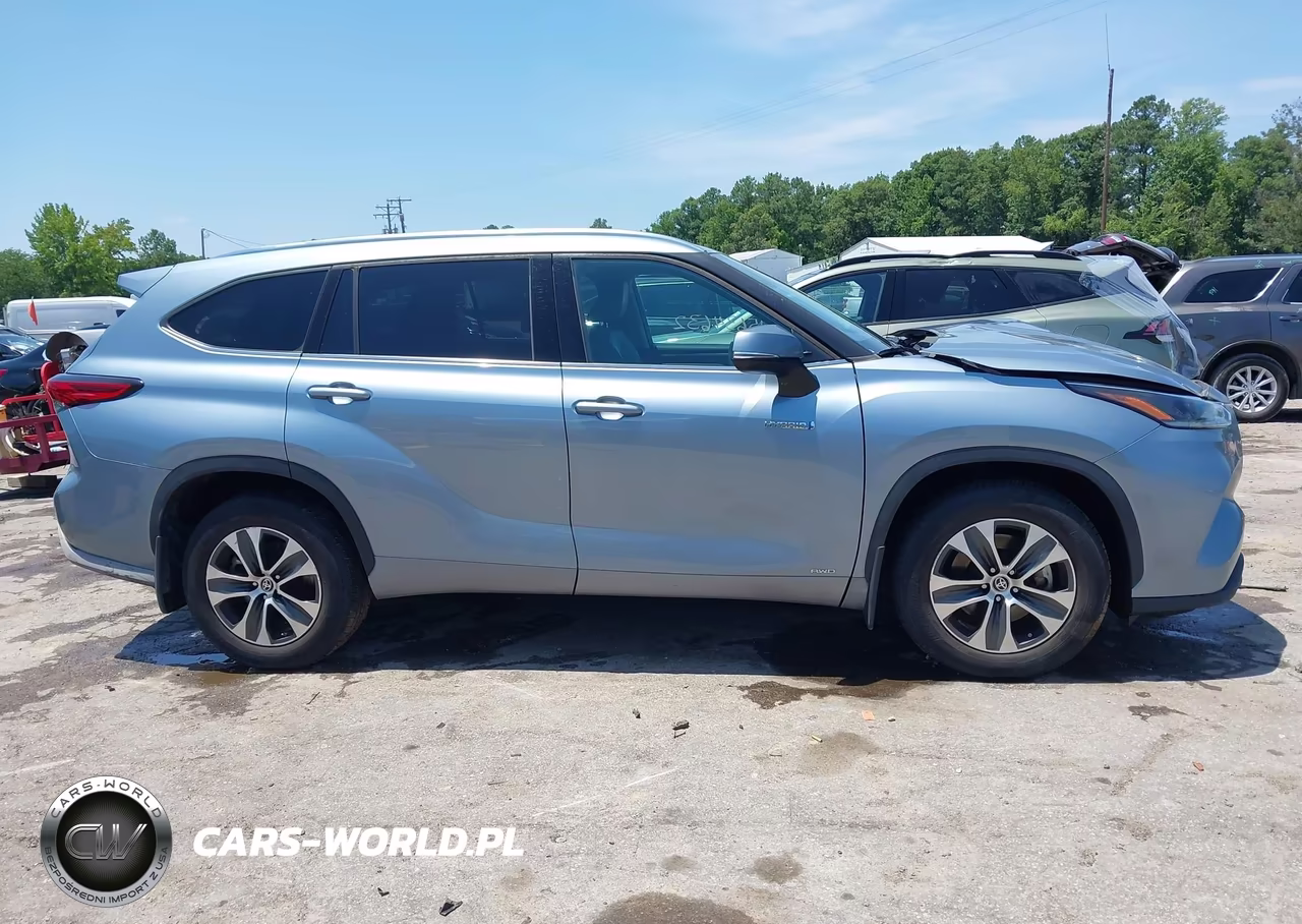 2021 Toyota Highlander Hybrid Xle VIN:5TDGBRCH2MS067040 - 13