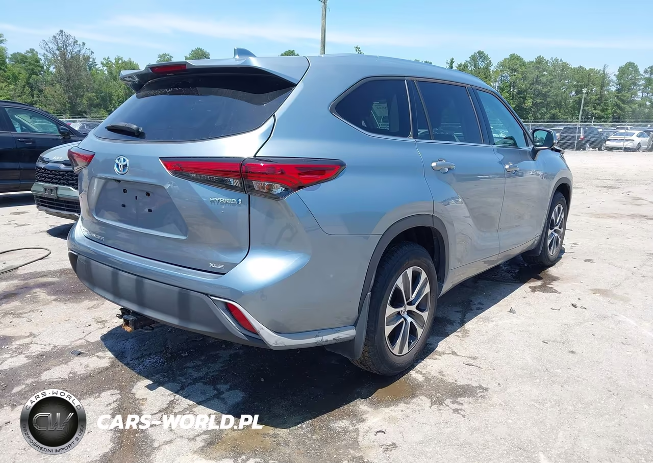 2021 Toyota Highlander Hybrid Xle VIN:5TDGBRCH2MS067040 - 4