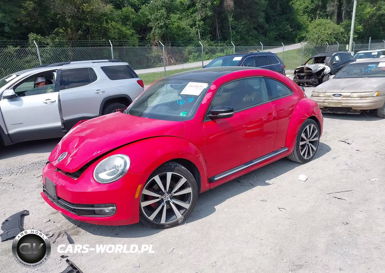 2013 Volkswagen Beetle 2.0T Turbo VIN:3VWV67AT6DM662302 - 2