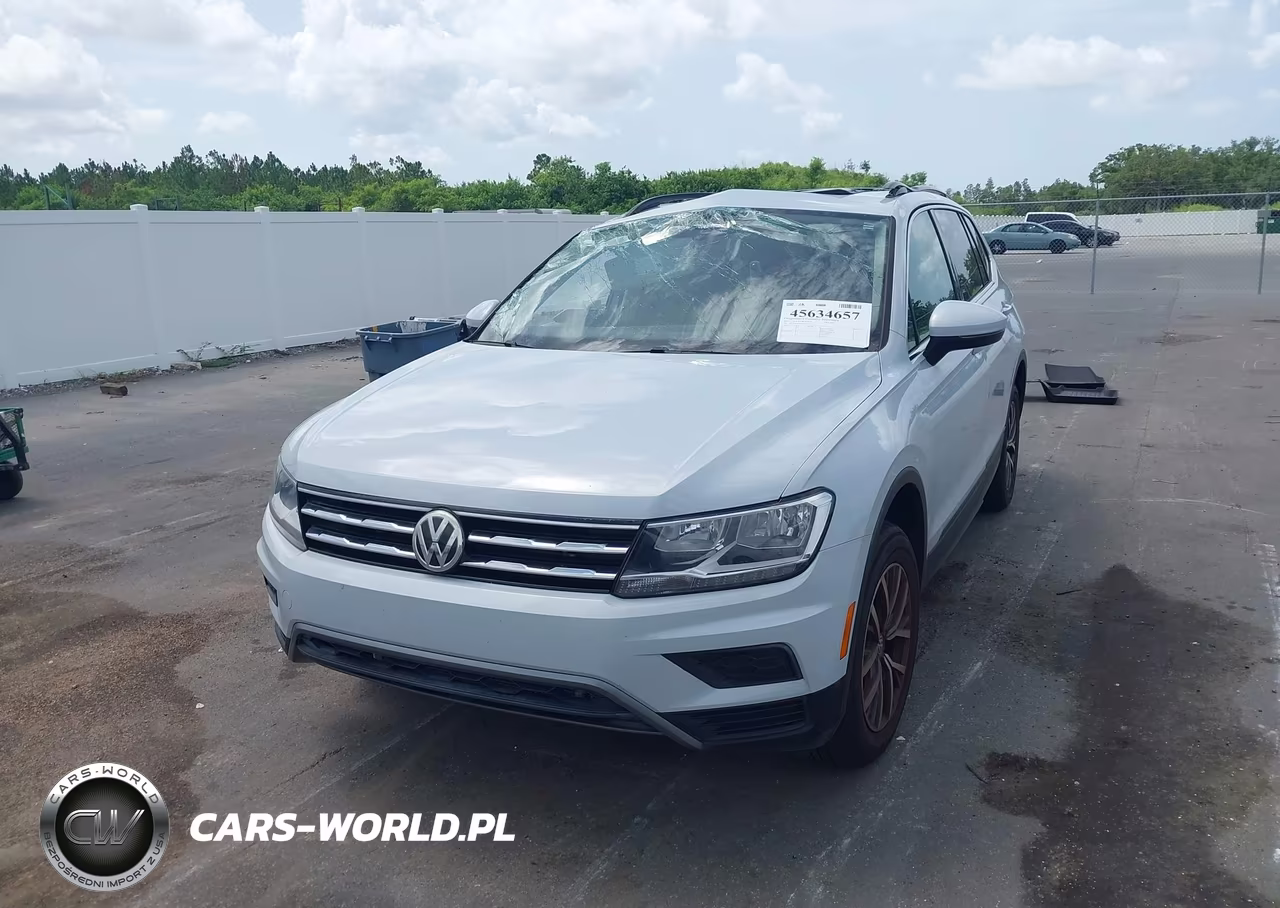 2019 Volkswagen Tiguan 2.0T Se-2.0T Sel-2.0T Sel R-Line-2.0T Sel R-Line Black VIN:3VV2B7AX5KM033438 - 2