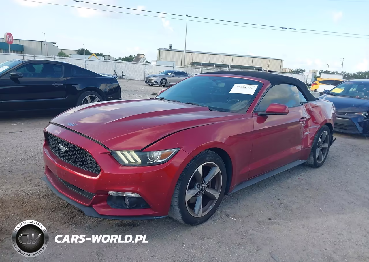 2016 Ford Mustang V6 VIN:1FATP8EM9G5257762 - 2