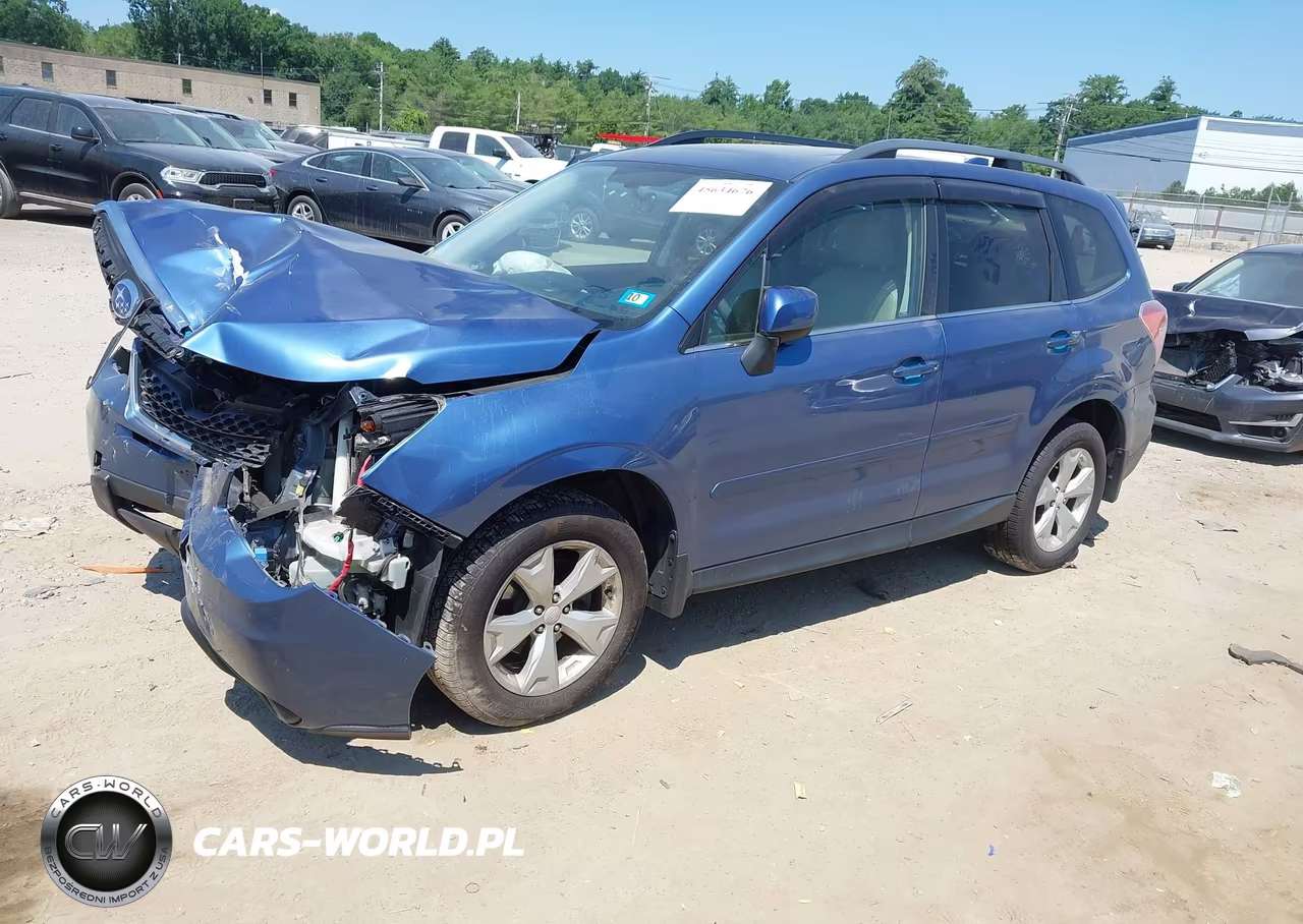 2016 Subaru Forester 2.5I Limited VIN:JF2SJAHC1GH448271 - 2