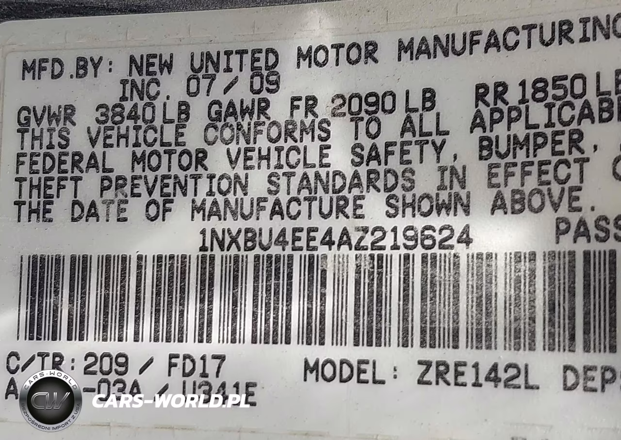 2010 Toyota Corolla S VIN:1NXBU4EE4AZ219624 - 9