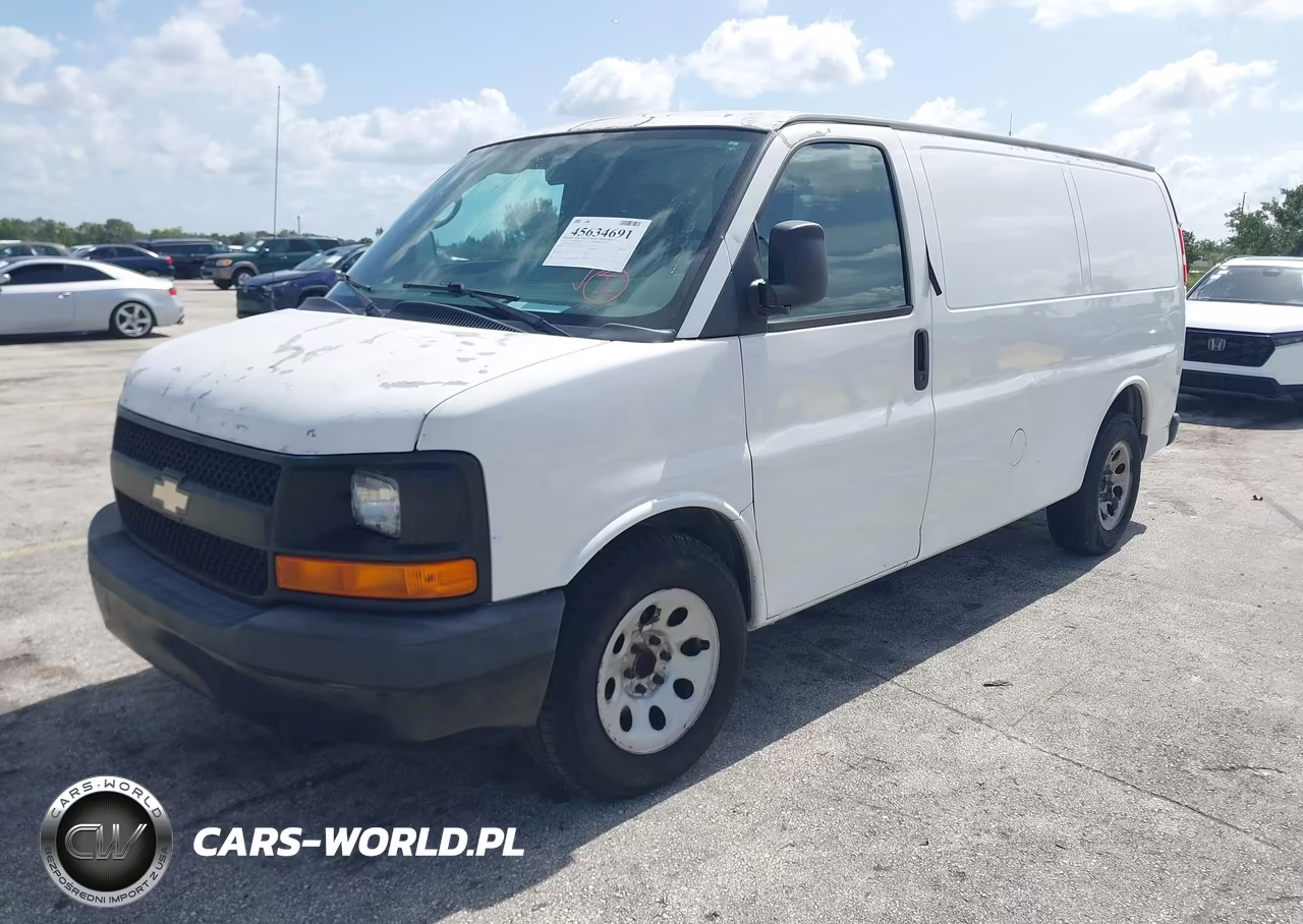 2012 Chevrolet Express 1500 Work Van VIN:1GCSGAFX2C1103241 - 2