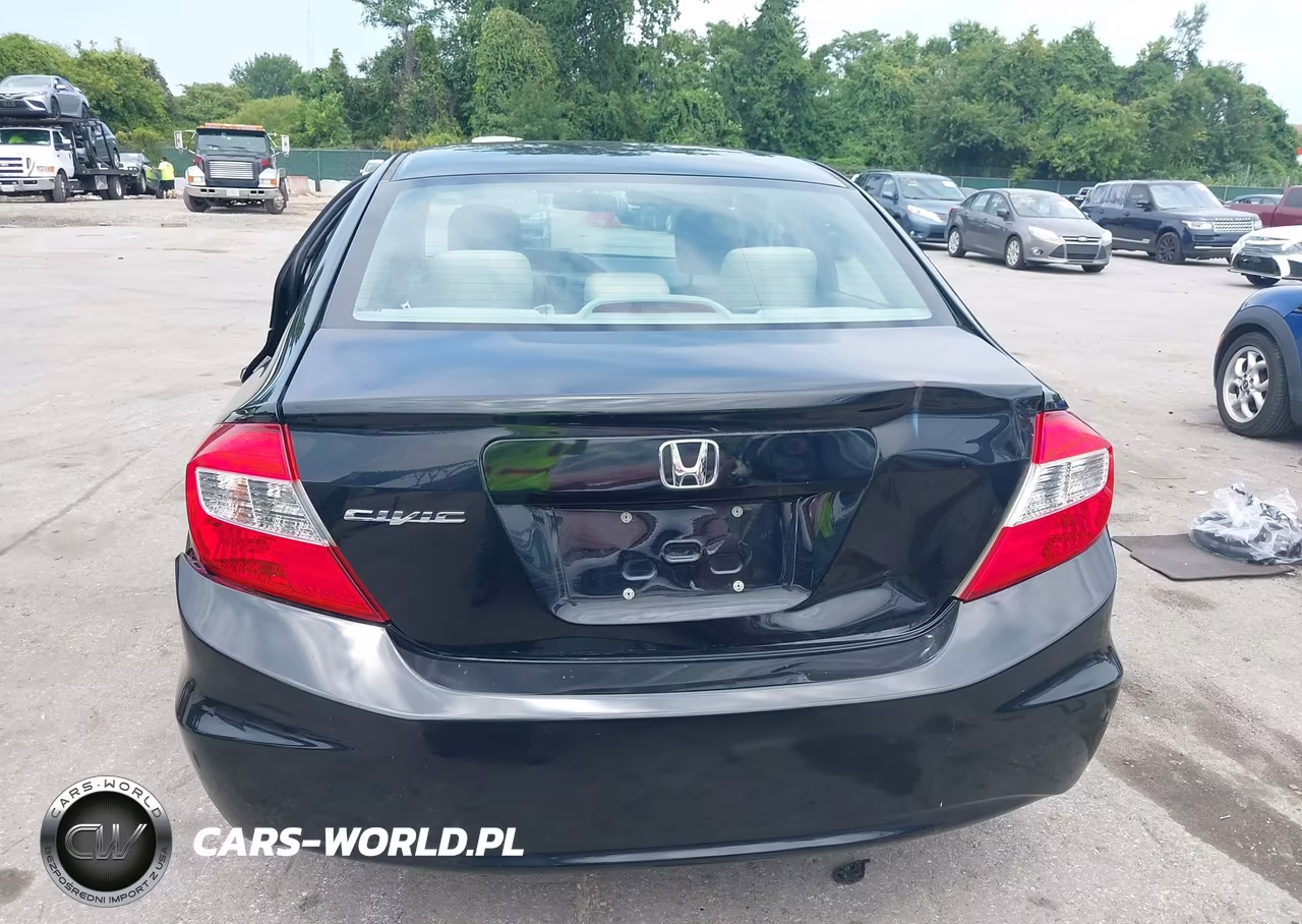 2012 Honda Civic Lx VIN:19XFB2F56CE383134 - 16