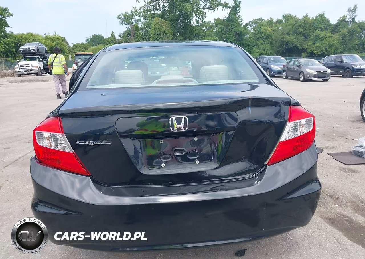 2012 Honda Civic Lx VIN:19XFB2F56CE383134 - 17