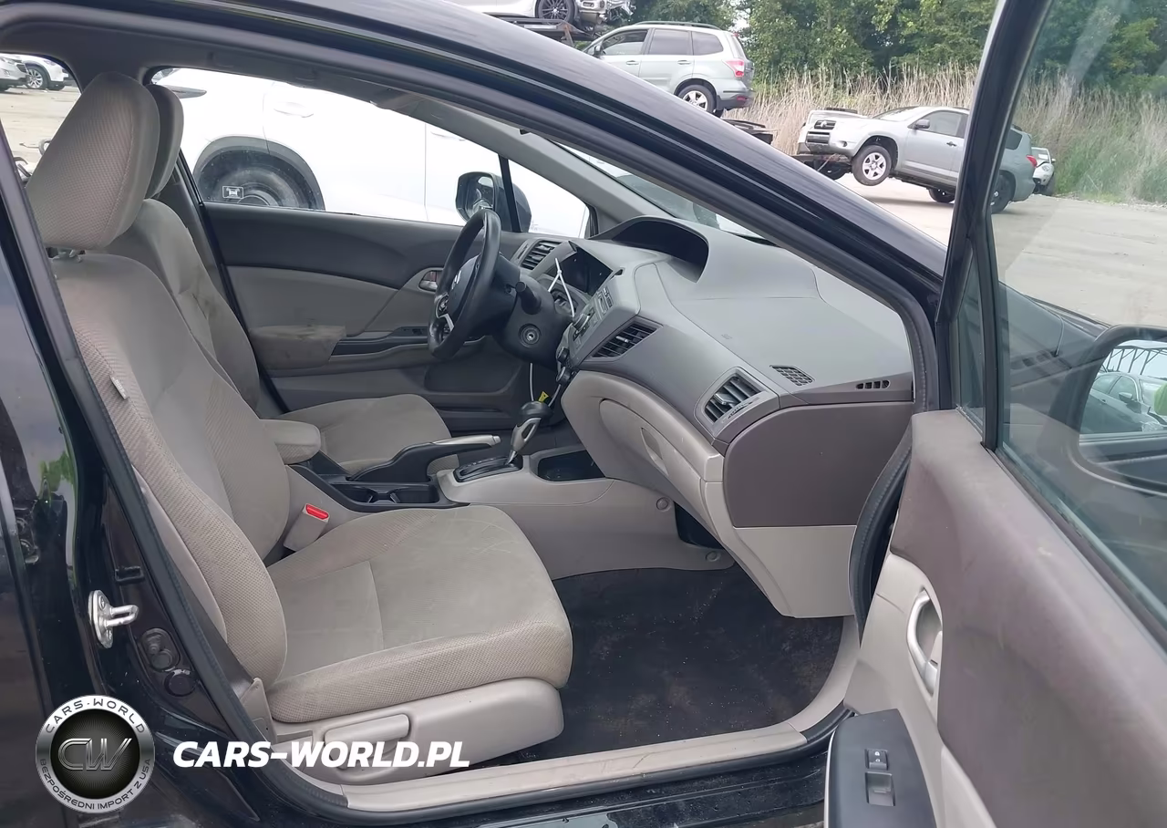 2012 Honda Civic Lx VIN:19XFB2F56CE383134 - 5