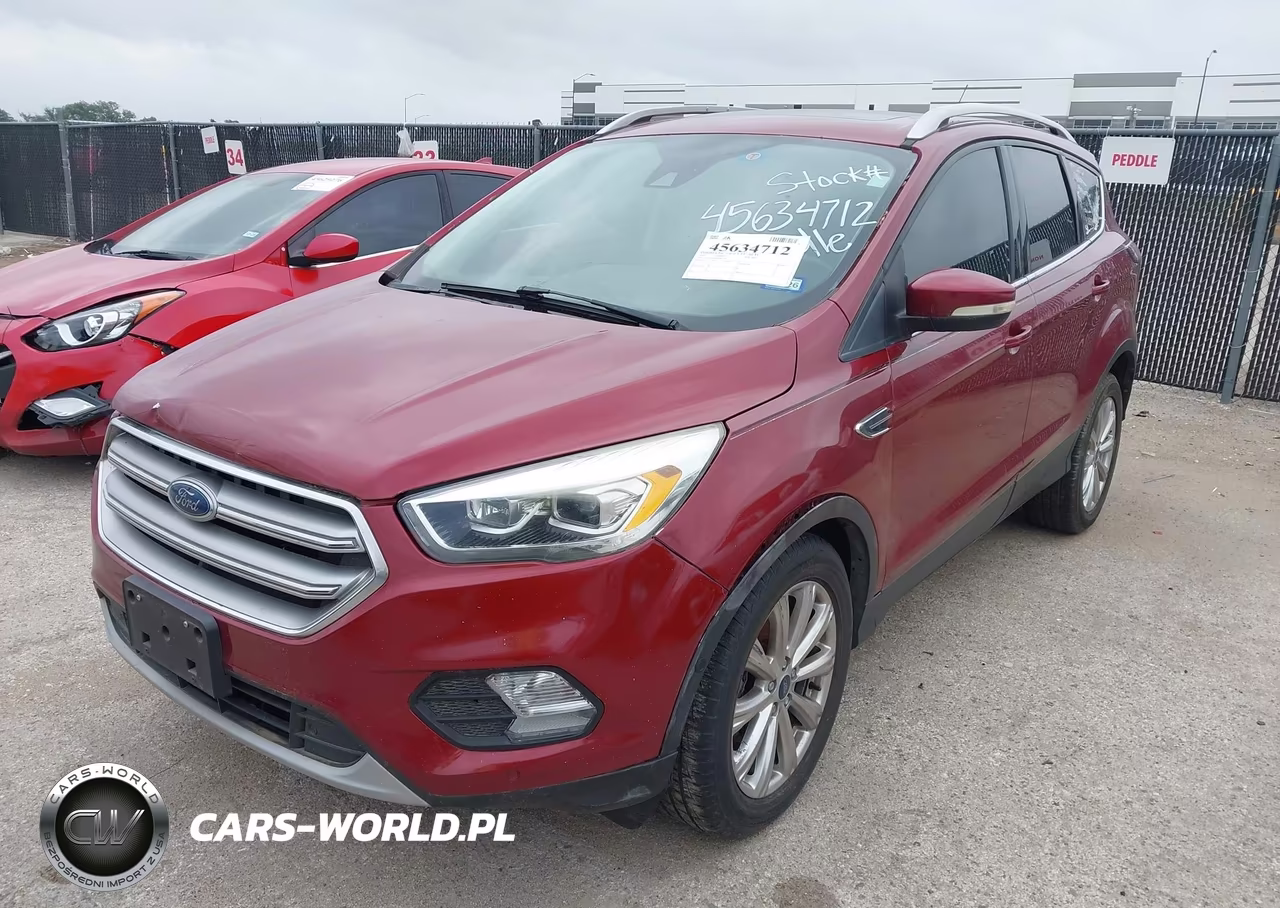 2017 Ford Escape Titanium VIN:1FMCU0JD8HUB15187 - 2