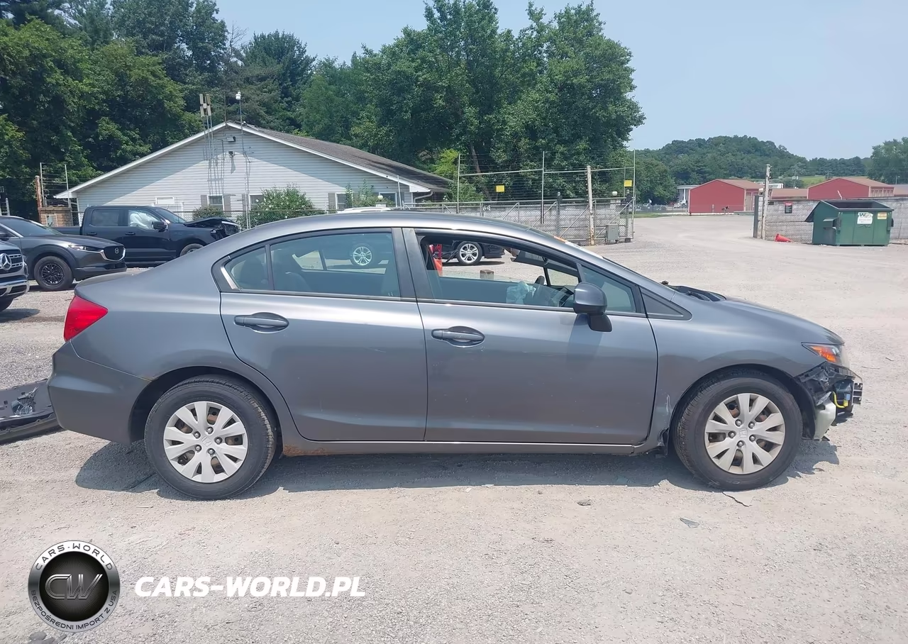 2012 Honda Civic Lx VIN:JHMFB2F56CS000806 - 14