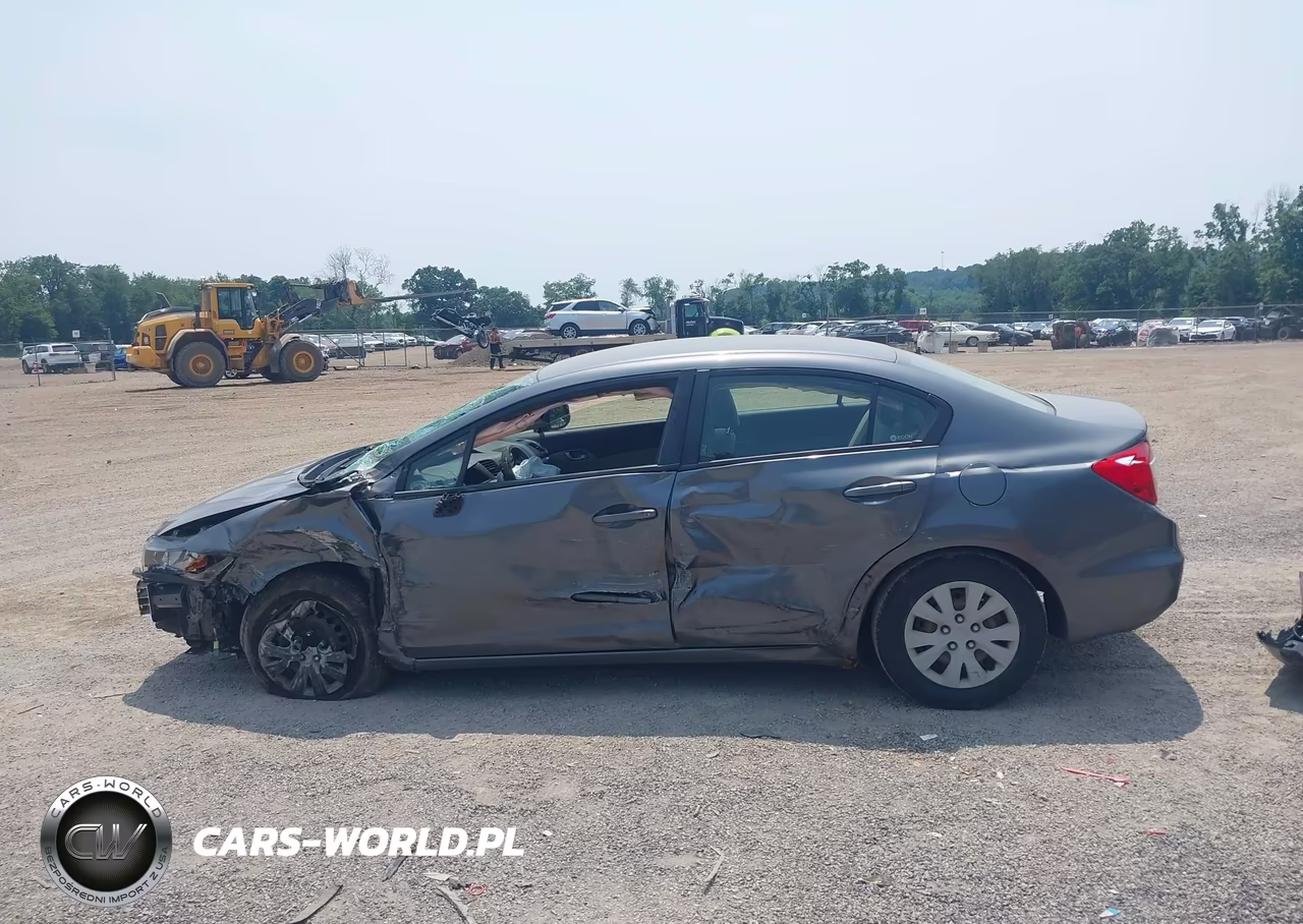 2012 Honda Civic Lx VIN:JHMFB2F56CS000806 - 15