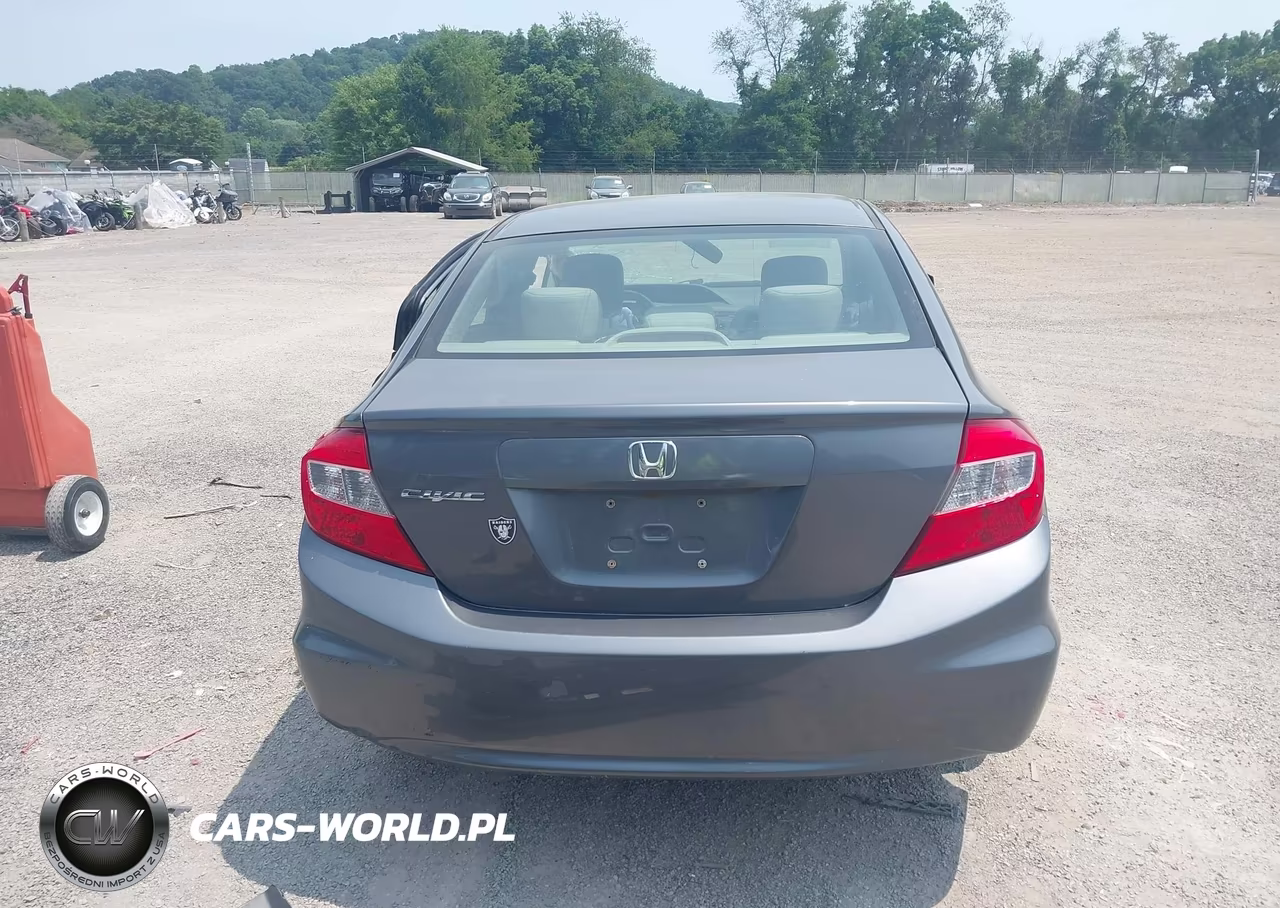 2012 Honda Civic Lx VIN:JHMFB2F56CS000806 - 17