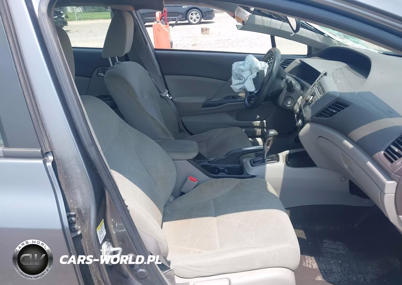 2012 Honda Civic Lx VIN:JHMFB2F56CS000806 - 5