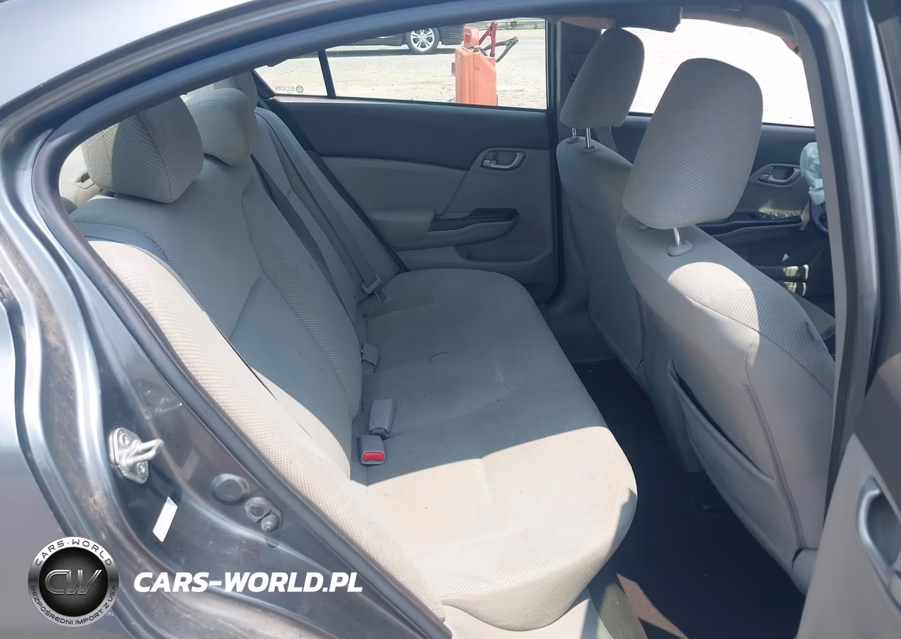 2012 Honda Civic Lx VIN:JHMFB2F56CS000806 - 8