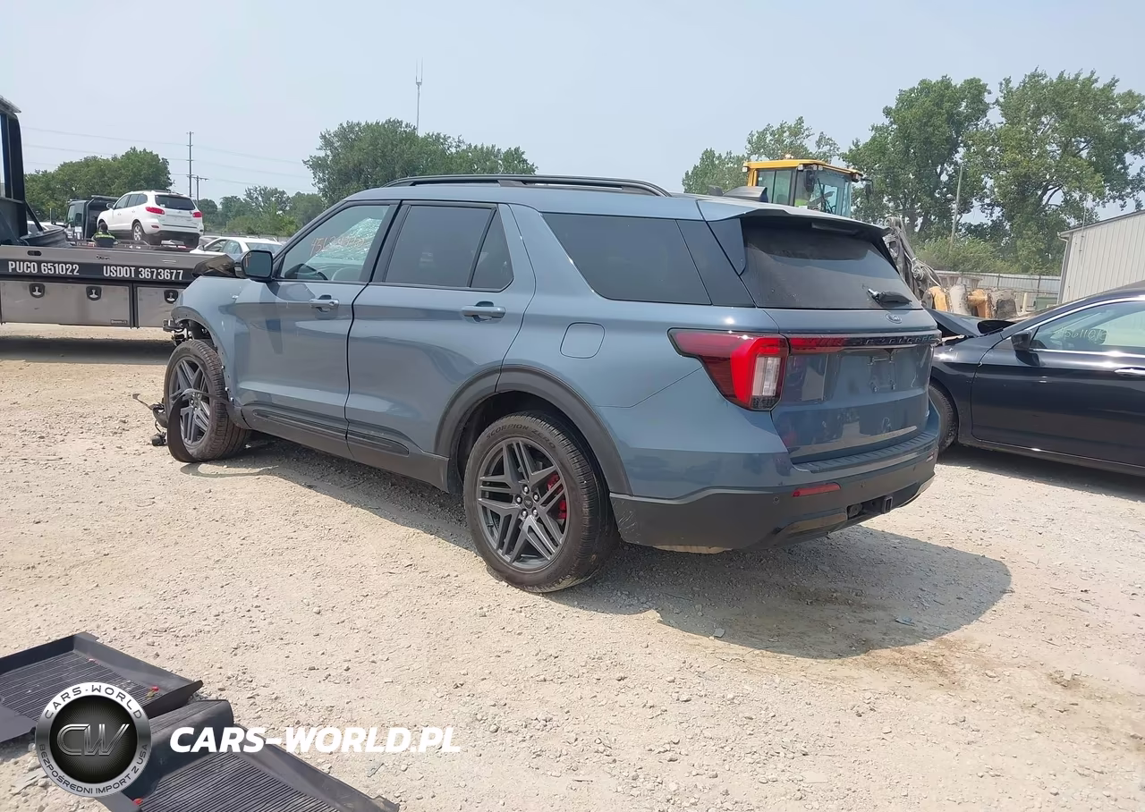2025 Ford Explorer St-Line VIN:1FMUK8KH3SGC30408 - 3