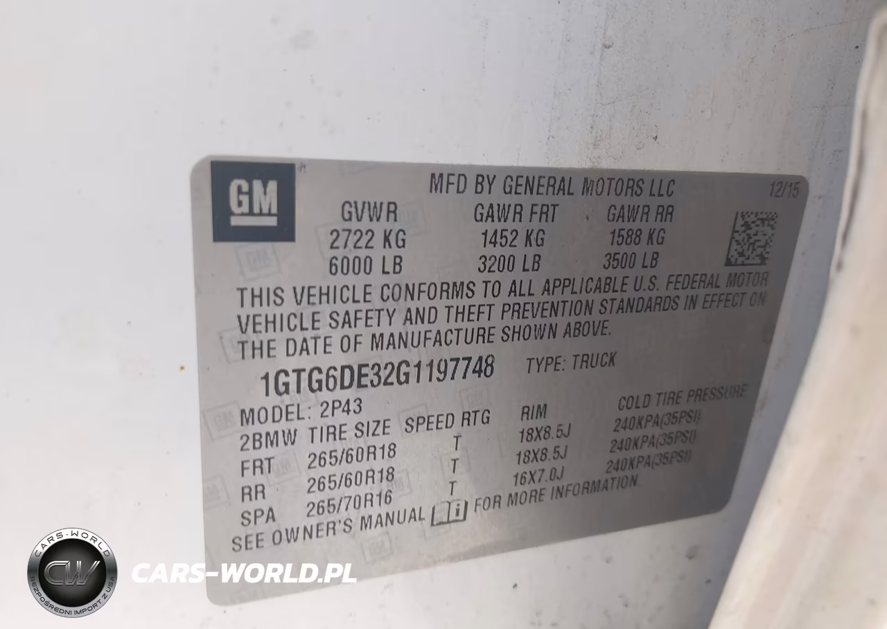 2016 GMC Canyon Slt VIN:1GTG6DE32G1197748 - 9