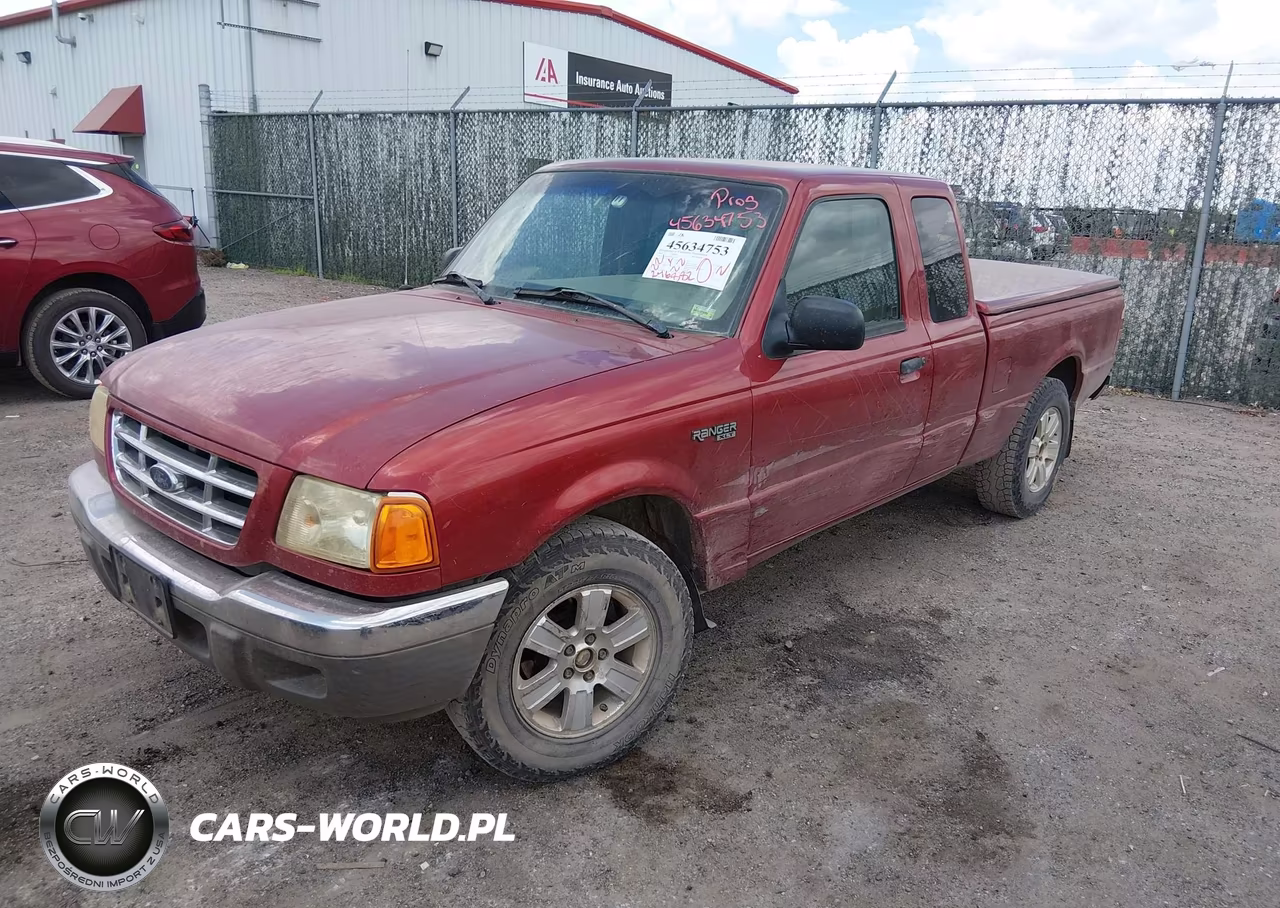 2002 Ford Ranger Xlt VIN:1FTYR44E42TA42923 - 2