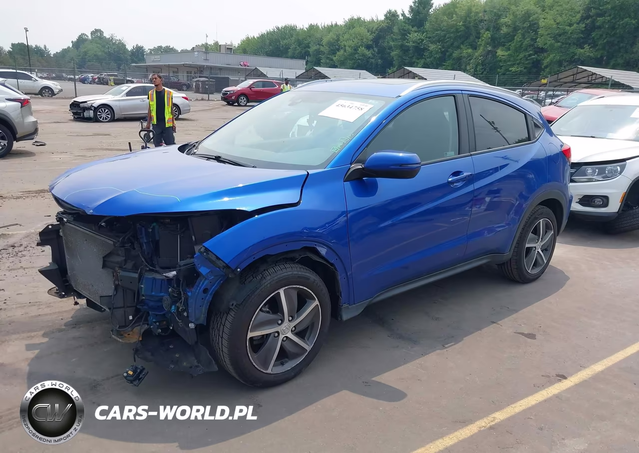 2022 Honda Hr-V Awd Ex-L VIN:3CZRU6H73NM741161 - 2