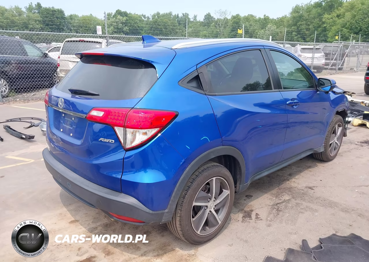 2022 Honda Hr-V Awd Ex-L VIN:3CZRU6H73NM741161 - 4