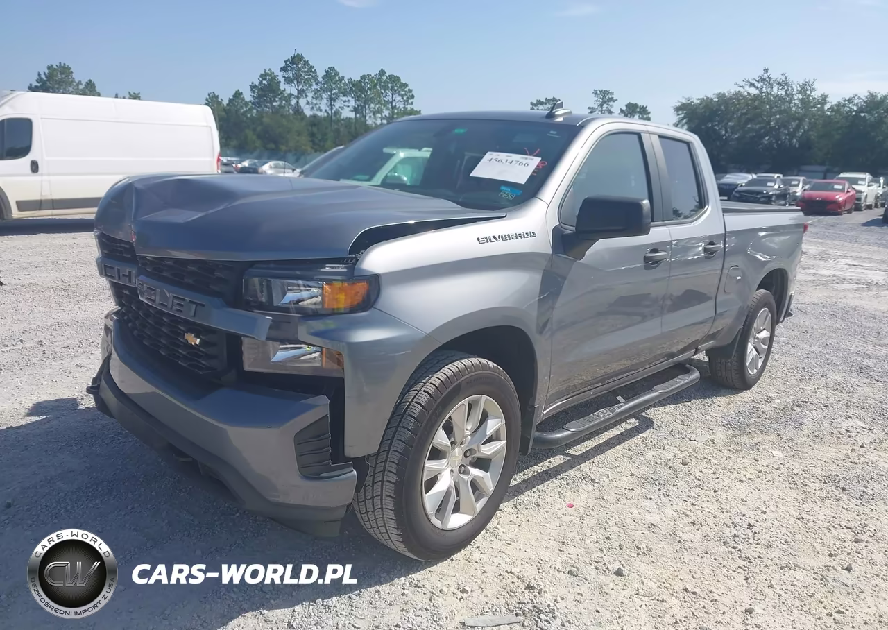 2020 Chevrolet Silverado 1500 2Wd Standard Bed Custom VIN:1GCRWBEH6LZ294312 - 2