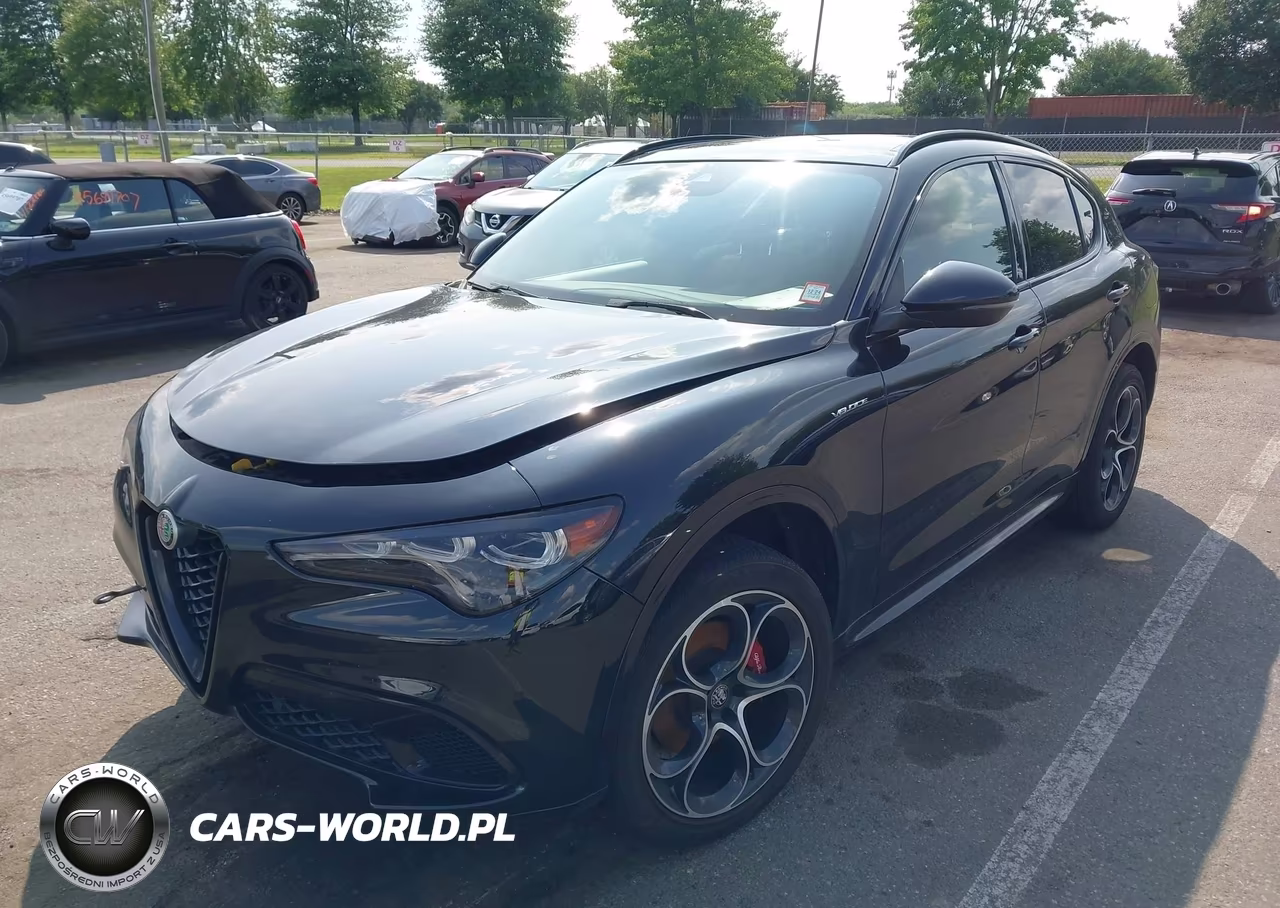 2024 Alfa Romeo Stelvio Veloce Awd VIN:ZASPAKBN2R7D75481 - 2